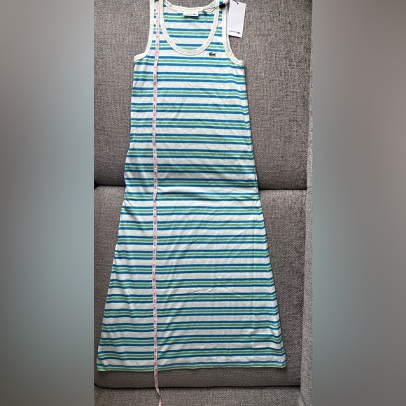 BNWT Lacoste Striped Cotton Dress β Size 34 - Picture 6 of 10